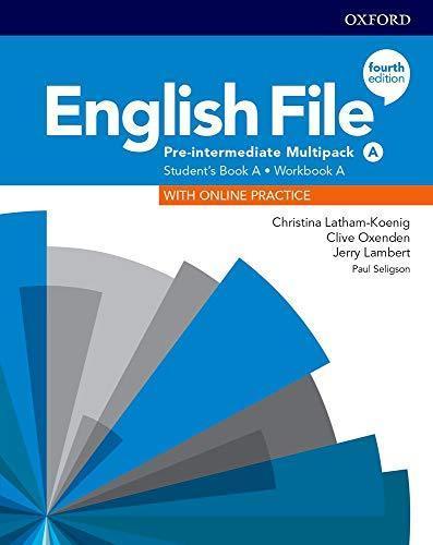 ENGLISH FILE PRE-INT.4/ED.- MULTIPACK A + ONLINE PRAC.PACK