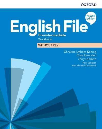ENGLISH FILE PRE-INT.4/ED.- WB NO KEY