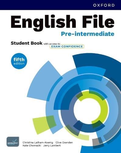 ENGLISH FILE PRE-INTERMEDIATE STUDENT'S BOOK WITH SKILLS CONFIDENCE PACK 5TH EDITION