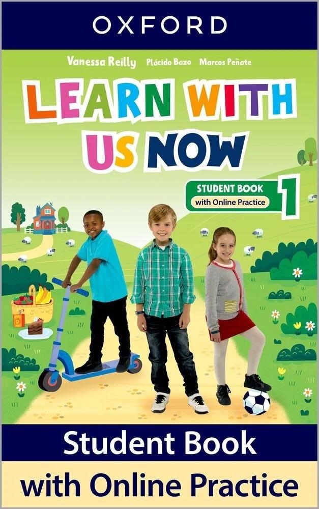 LEARN WITH US NOW 1 (MAYUSCULAS) - STUDENT'S BOOK + ONLINE PRACTICE