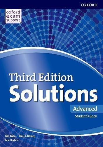 SOLUTIONS ADVANCED - STUDENT`S w/Online Prac - 3rd Edition