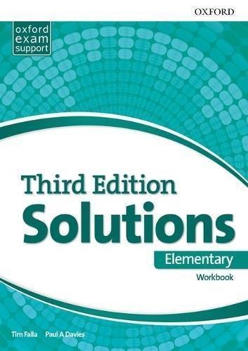 SOLUTIONS ELEMENTARY 3/ED WB