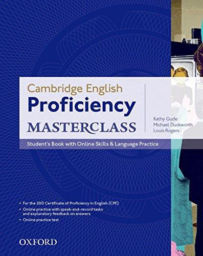 CAMBRIDGE ENGLISH PROFICIENCY MASTERCLASS ST
