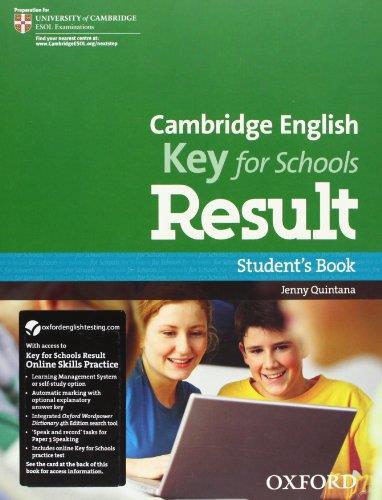 CAMBRIDGE ENGLISH KEY FOR SCHOOL RESULT ST