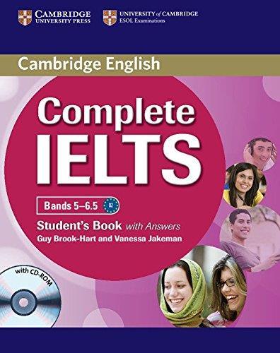 COMPLETE IELTS BANDS 5/6.5 ST W/KEY & CD ROM