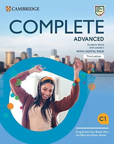 COMPLETE ADVANCED - STUDENT`S with key and Digital Pack *3rd Edition*