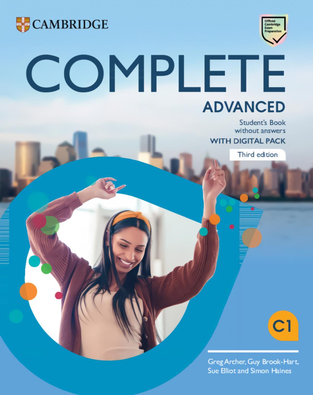COMPLETE ADVANCED - STUDENT`S with Digital Pack *3rd Edition*