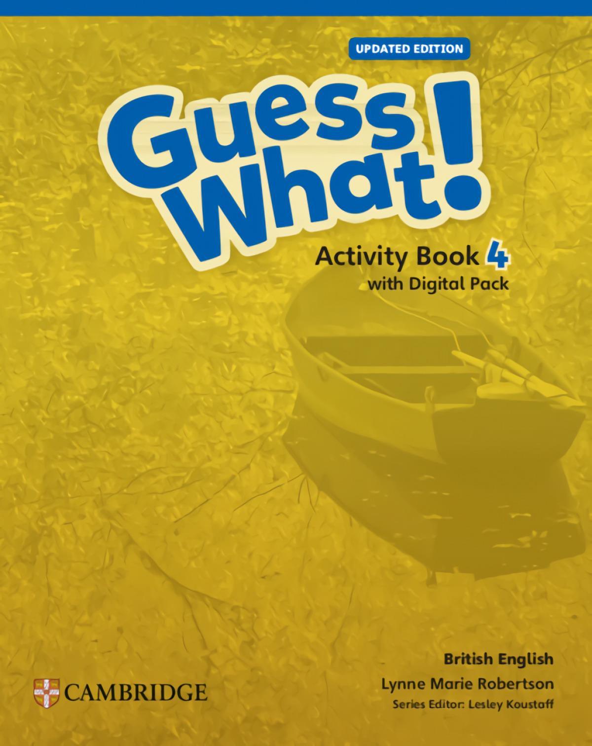 GUESS WHAT! Updated Edition 4 – ACTIVITY BOOK WITH PUPIL’S DIGITAL PACK