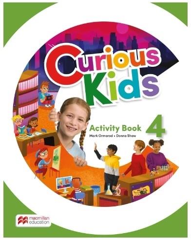 CURIOUS KIDS 4 - ACTIVITY BOOK WITH DIGITAL ACTIVITY BOOK