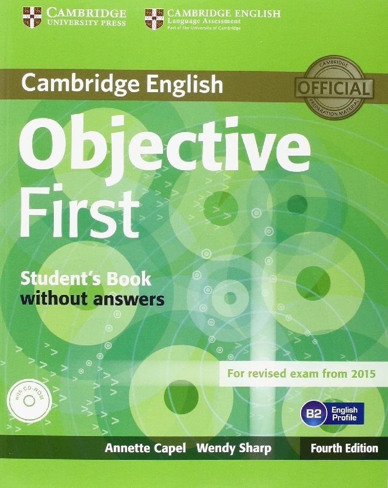 OBJECTIVE FIRST (4TH.EDITION) STUDENT'S BOOK NO ANSWERS + CD