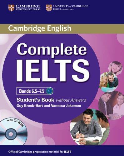 COMPLETE IELTS BANDS 6. 5/7.5 SB+CD ROM