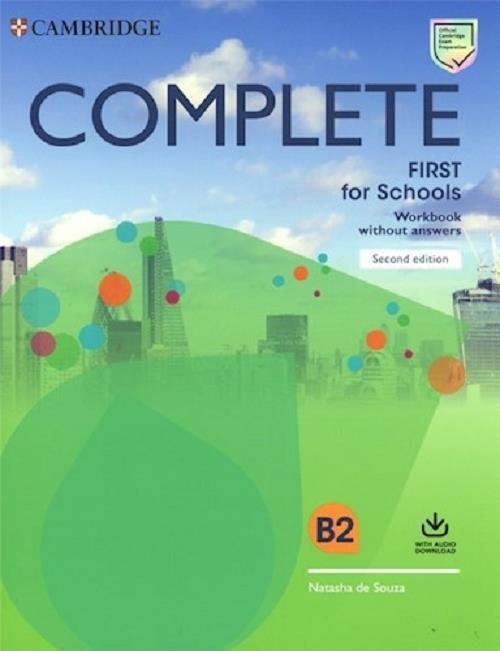 COMPLETE FIRST FOR SCHOOLS - Workbook w/Audio Download