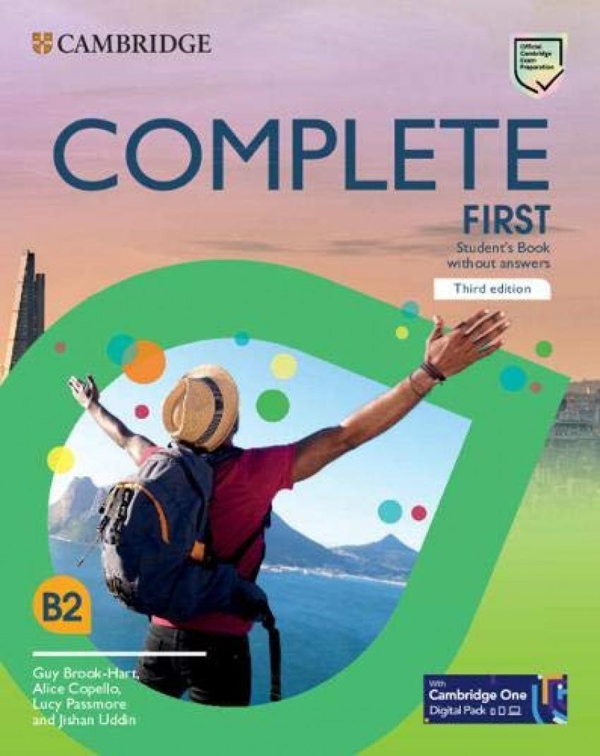 COMPLETE FIRST - STUDENT`S Book without answers *3rd Edition*