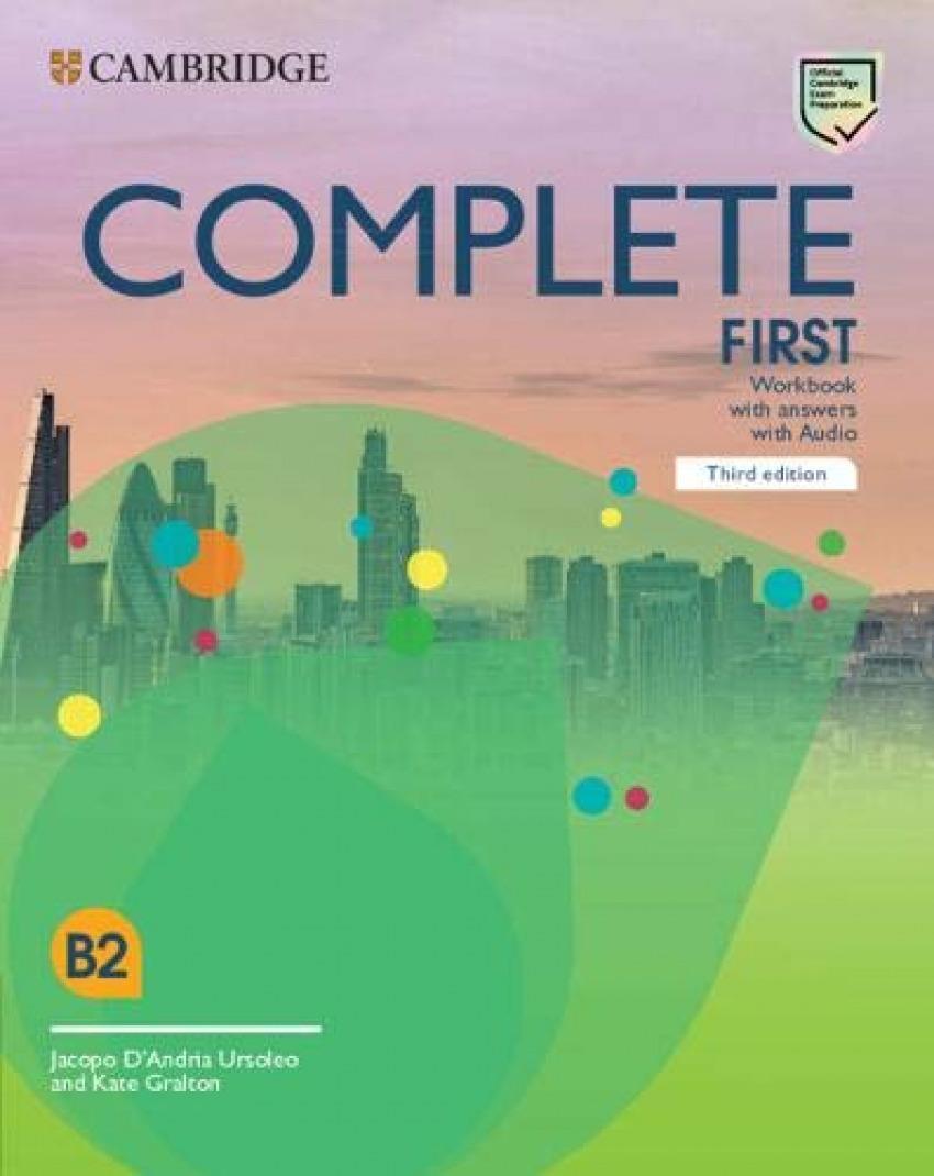 COMPLETE FIRST - WORKBOOK with Answers & Audio 3rd Edition