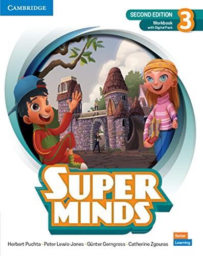 SUPER MINDS LEVEL 3 WB with DIGITAL PACK 2ND ED
