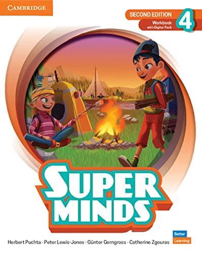 SUPER MINDS LEVEL 4 WB with DIGITAL PACK 2DN ED