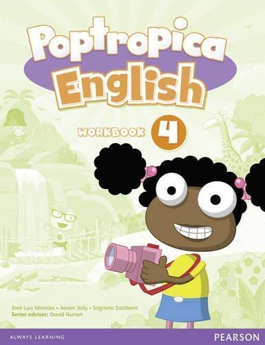 POPTROPICA ENGLISH AME 4 WORKBOOK & AUDI