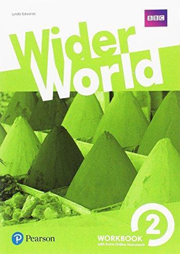 WIDER WORLD 2 WORKBOOK WITH ONLINE HOMEWORK PACK
