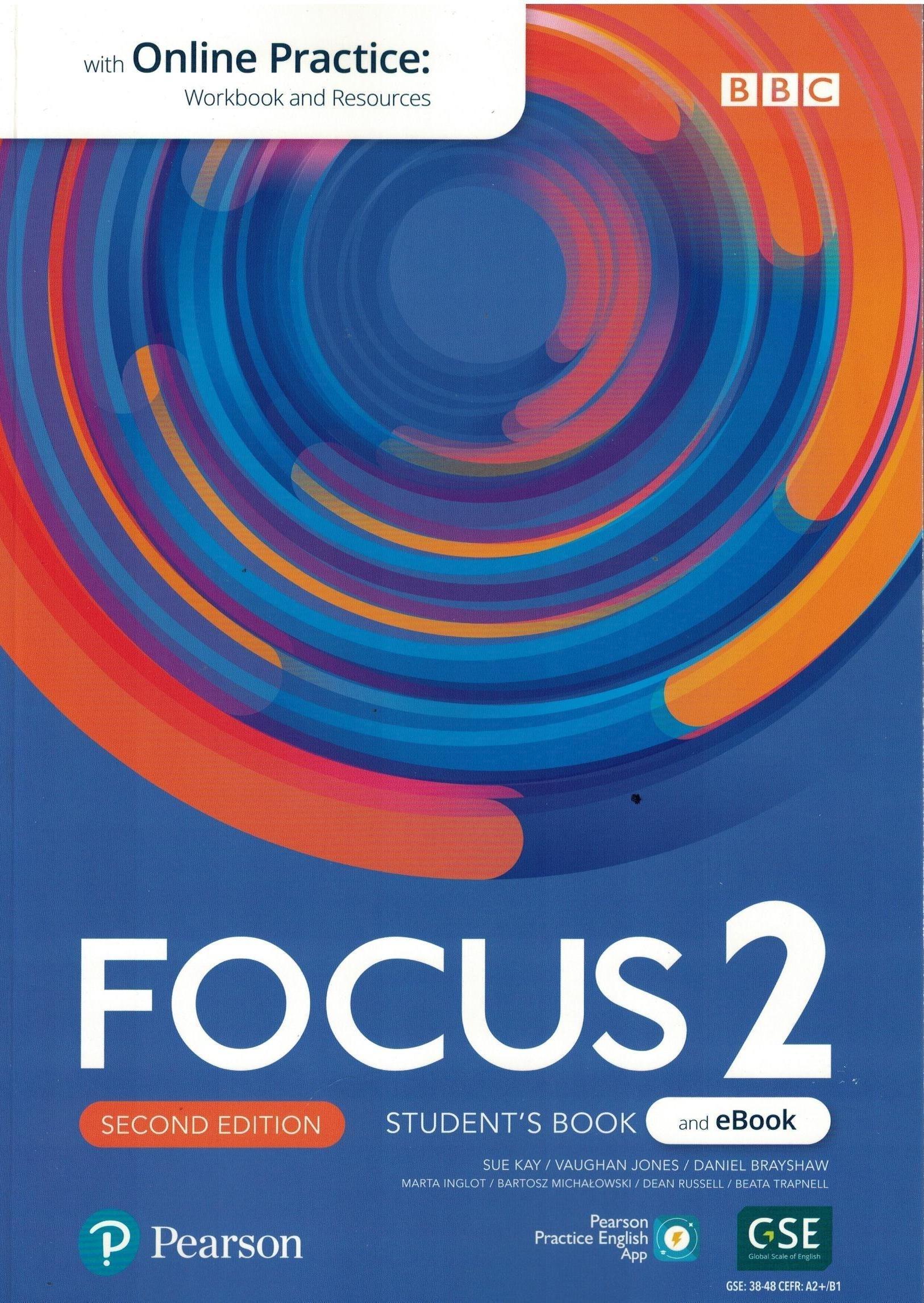 FOCUS 2 BR - STUDENT`S BOOK & EBook with Online Practice, Extra Digital Activities & App* 2nd Ed*