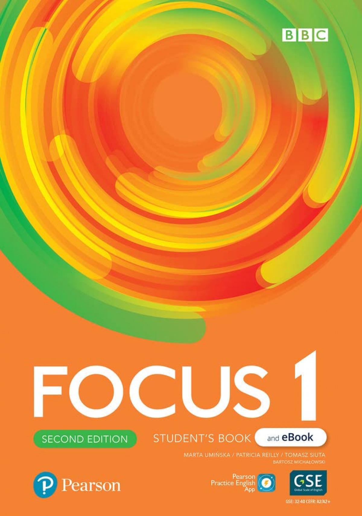 FOCUS 1 BR - STUDENT`S BOOK & EBook with Extra Digital Activities & App* 2nd Ed*