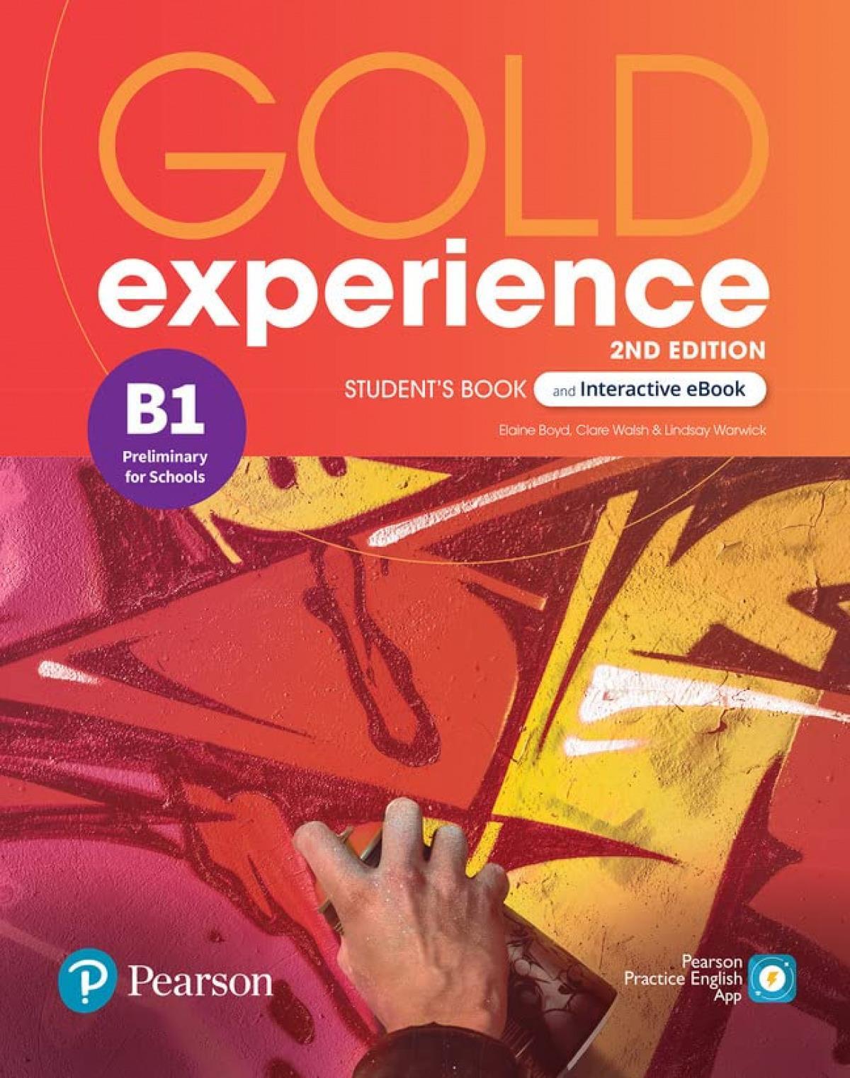 GOLD EXPERIENCE B1 SB + INTERACTIVE EBOOK 2ED