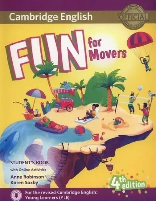 FUN FOR MOVERS SB + ONLINE ACTIVITIES 4TH ED