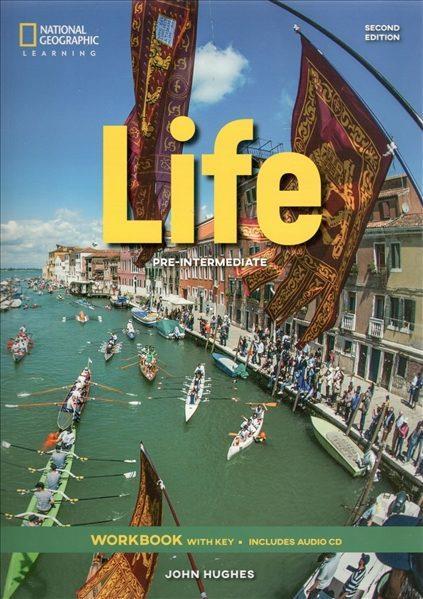 LIFE PRE INTERMEDIATE BR - WORKBOOK w/Key & Audio CD *2nd