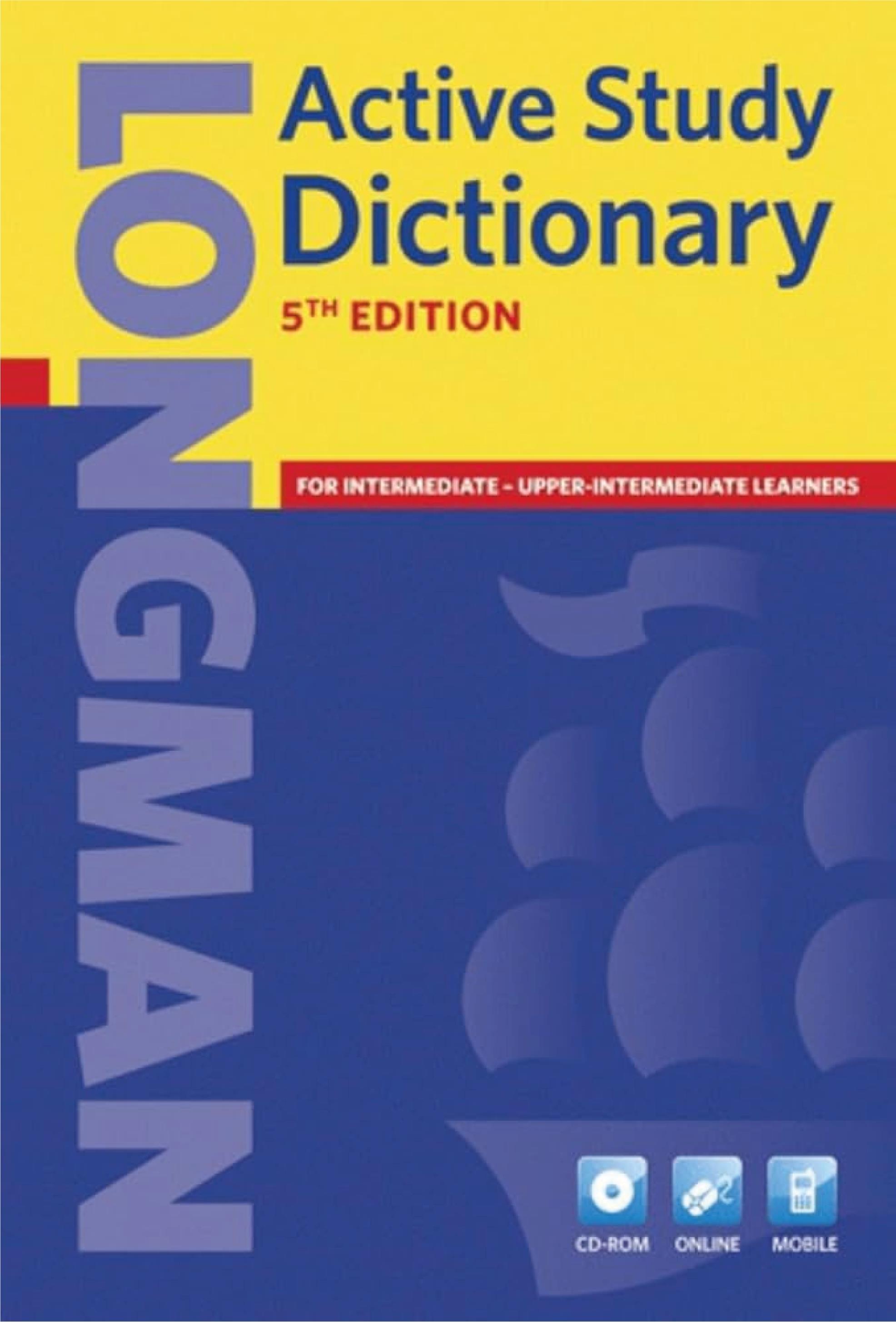 LONGMAN ACTIVE STUDY DICTIONARY WITH CD-ROM - 5th Edition
