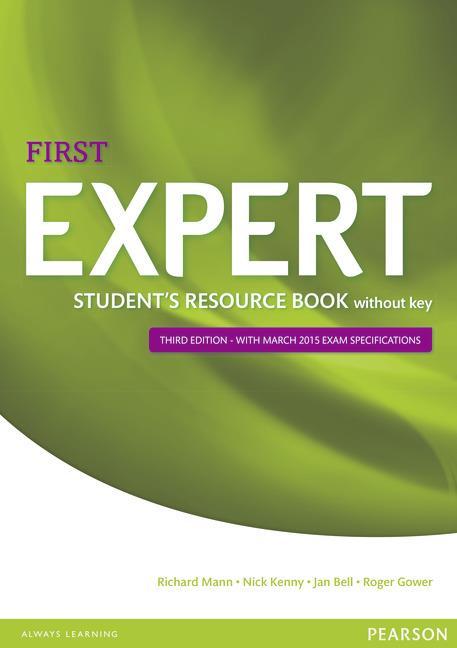 EXPERT FIRST 3/ED ST RESOURCE BOOK NO KEY (2015)