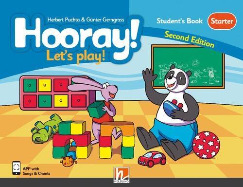 HOORAY! LET S PLAY! STARTER - STUDENT`S Book with e-zone kids + app *2nd Ed
