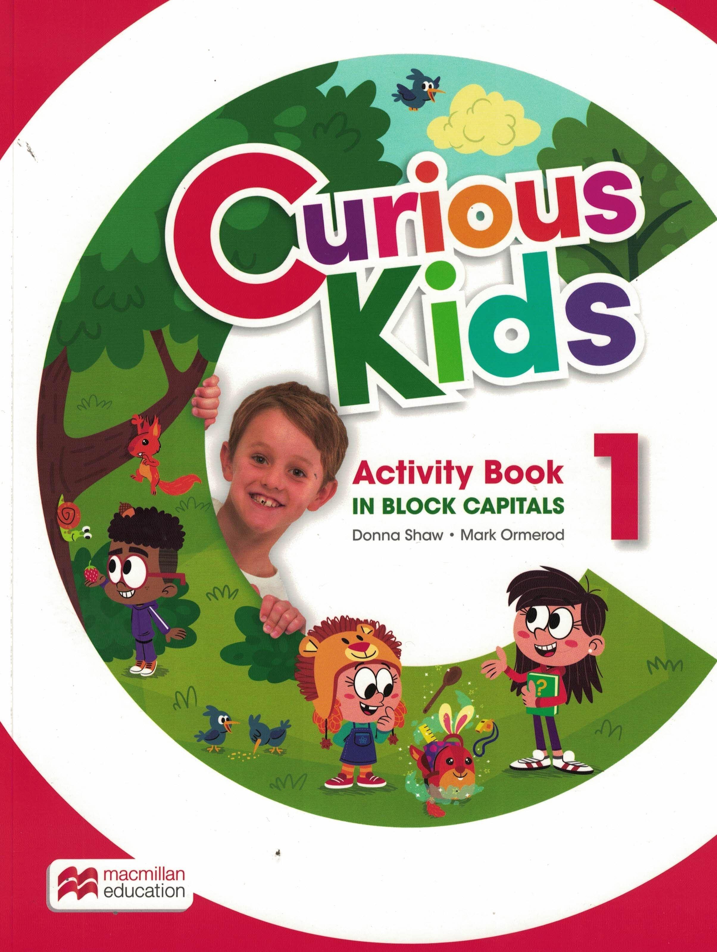 CURIOUS KIDS 1 - ACTIVITY BOOK WITH DIGITAL ACTIVITY BOOK (Imprenta Mayúscula)